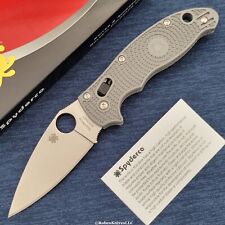 Spyderco Manix 2 LW Maxamet Blade Gray FRCP Handles C101PGY2 CQI Screw-Together picture