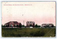 1909 Northern Normal and Industrial School Aberdeen SD Ashton SD Postcard picture