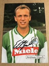 Andreas Ellguth,  Germany 🇩🇪 FC Gütersloh 1997/98 hand signed picture