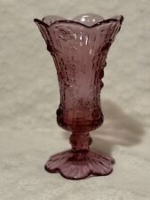 Vintage Cabbage Rose Footed Vase picture