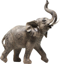 Large African Elephant Statue Gifts for Women, Big Elephant Decor picture