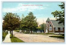 c1910 Congregational Chapel Blandford Massachusetts MA Antique Postcard picture