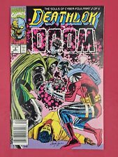 Deathlok vs Doom 3 DC Comics Newsstand  picture