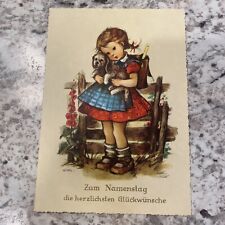 Postcard Artist Signed HILDE - Zum Geburtstag Die Herzlichsten Gluckwunsche picture