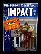 IMPACT #1 1955 Charlton 1st Printing Pre Code RARE EC Classic Master Race Story  picture