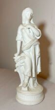 Antique 19th century parian porcelain lady European figural statue figure woman picture