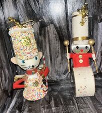 Vintage Mouse  And Drummer Christmas Ornaments picture