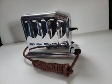 Vintage Toastmaster Waters-Genter 1A4 Chrome Single Slice Toaster Art Deco Works picture