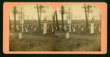b153, Bell & Bro. Stereoview, # -, Arlington Cemetery - Civil War, VA, 1870s picture