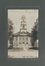RPPC Congregational Church Chester Vermont Clock Tower Visible to Haledon 1909 picture