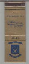 Matchbook Cover - US Navy Ship - USS Arcadia AD-23 picture