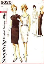 Dress Vintage 60s Simplicity s5020 Dress with Overblouse Size 10 Uncut picture