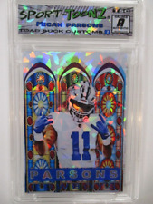 2023 Micah Parsons Stained Glass SP /200 Ice Refractor Sport-Toonz zx2 rc picture