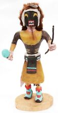 Vintage Native American Wooden Hopi Kachina Doll Chakwaina Carlos Dawahoya picture