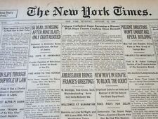1926 JANUARY 14 NEW YORK TIMES - OKLAHOMA MINE BLAST KILLS 65 - NT 5674 picture