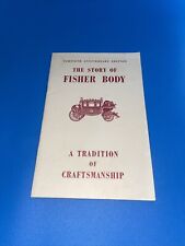 1949 STORY OF FISHER BODY  GM  GENERAL MOTORS 17 PAGE MR picture