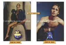 VERSACE Fragrances 2-Page PRINT AD 2020 2021 BELLA HADID Louis Baines picture