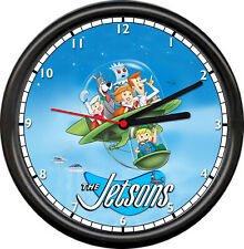 Jetsons George Jane Judy Elroy & Astro The Dog Flying Saucer Space Wall Clock picture