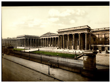 England. London. British Museum.  Vintage Photochrome by P.Z, Photochrome Zurich picture