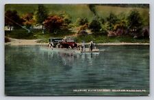 c1910 People Cars Delaware Water Gap Ferry Pennsylvania P183 picture