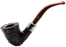 Peterson Derry Rusticated Finish Medium / Small Bent Dublin Briar Pipe (127) picture
