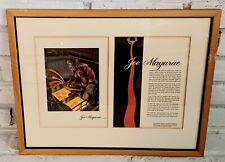 Vintage Jo Magarac Framed Cover Illustration Thrid In Series 19