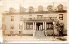 RPPC 1936. STATE DORMITORY. DILLON, MONTANA. POSTCARD. SZ24 picture