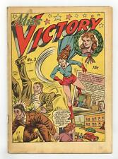 Miss Victory Holyoke One-shot #3 GD 2.0 1944 picture