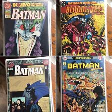 Lot of 4 Batman Annual #16, 17, 18, 21 (1988-1993 DC) picture