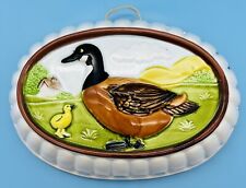 Vintage Gailstyn-Sutton Towle Ducks Ceramic Kitchen Mold Wall Hanging Art Japan picture