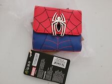 Loungefly Marvel Spider-Man Color Block Flap Wallet Cosplay picture