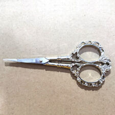 Vintage/Antique-Style Embroidery Scissors With Intricate Copper Finish Handles picture