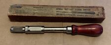 Millers Falls Tools Spiral Ratchet Screw Driver No. 61A w/ Box Machinist Tools  picture