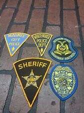 Vintage Police Patch Lot Of 5 Missouri State Maumee Whitehouse  picture