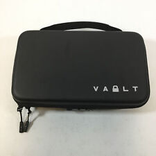 Vault Black Portable Cosmetics Travel Organizer Combination Case Lock Used picture