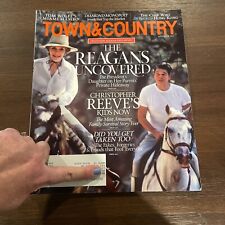 Vintage 2012 Town And Country Magazine The Reagan’s Uncovered picture