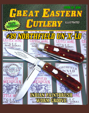 Great Eastern Cutlery. Northfield #39 knife. GEC. Indian Paintbrush Worm Groove picture