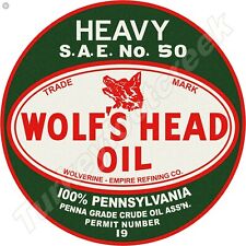 Wolf's Head Oil Heavy S.A.E. No. 50 11.75