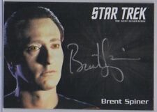 BRENT SPINER 2015 Rittenhouse STAR TREK TNG signed card auto AUTOGRAPH picture