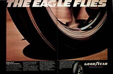 1976 Goodyear Eagle High Performance Motorcycle Tires - 2-Page Vintage Ad picture