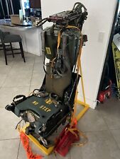 DISPLAY STAND for Martin Baker F-4 Ejection Seat, YELLOW Powder Coat picture