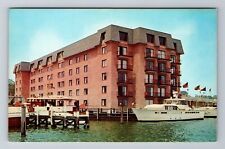 Annapolis MD- Maryland, Statler Hilton Inn, Advertisement, Vintage Postcard picture