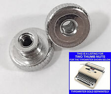 Two Thumb Nuts For An Olivetti Lettera 22 Typewriter. 1 Set of 2 Spool Nuts. picture