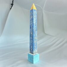 Rare Ancient Egyptian Pharaonic Antiques of Obelisk Tapered Monolithic Pillar BC picture