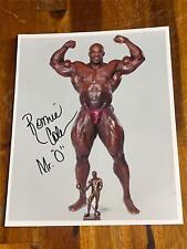 Mr Olympia RONNIE COLEMAN Autographed HAND-SIGNED bodybuilding muscle photo picture