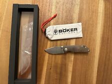 Boker M4 Sherman Damascus Blade Micarta Handle Limited Edition picture