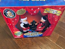 1998 Gemmy Dancing Claus Couple Animated Dancing Singing Santa & Mrs Claus picture