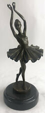 Bronze Handcrafted Art  Sculpture Prima Ballerina Dancer Ballet Statue Metal Art picture