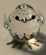 Swarovski Crystal Figurine Bird Chick w/ Metal Feet and Beak - C4 picture