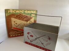 Vintage 1950s cook-eroo tin Childs camping grill Tin Litho Toys  picture